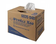 Kimberly-Clark 6035 WYPALL X60 нетканый протирочный материал в упаковке брэг-бокс белый от магазина Белый Лис