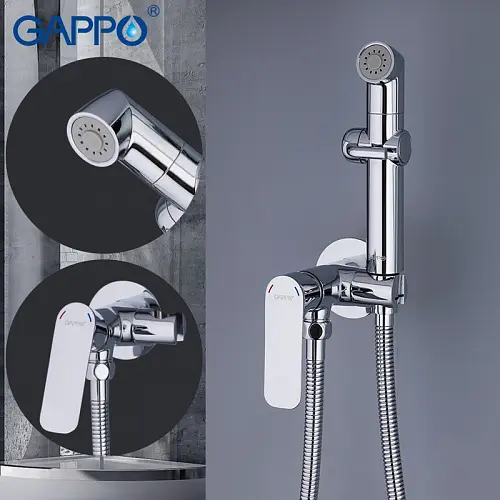 Gappo  G7248-1 Смеситель с гигиеническим душем от магазина Белый Лис