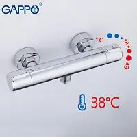 Gappo  G2090 Термостатический смеситель - Цена: 6 824.08 руб. - Термостатические смесители - Магазин Белый Лис
