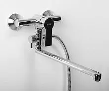 WasserKRAFT Ammer 3702L Смеситель для ванны с длинным изливом - Цена: 10 561.28 руб. - Смесители WasserKRAFT - Магазин Белый Лис