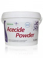 SARAYA Acecide Powder Дезинфицирующее средство для дезинфекции и стерилизации инструментов 1,5 кг - Цена: 2 764.69 руб. - Антисептик и дезинфицирующие средства - Магазин Белый Лис
