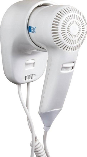 NOFER 02055.W Фен HOTELline настенныйбелый 1200 W, 02055.W от магазина Белый Лис