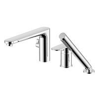 AQ1848CR НИКА смеситель на борт ванны на 3 отв. - Цена: 18 550 руб. - Смесители AQUATEK - Магазин Белый Лис