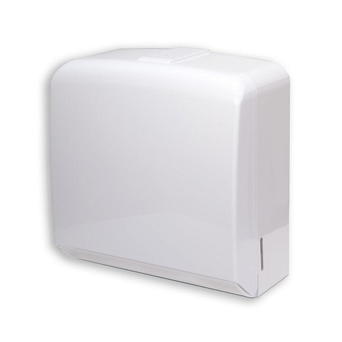 OPTIMA FD-528 W Диспенсер для бумажных полотенец, пластик белый от магазина Белый Лис