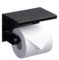 Держатель туалетной бумаги с полкой RUSH Edge (ED77141 Black) - Цена: 4 087 руб. - Держатели для туалетной бумаги  - Магазин Белый Лис