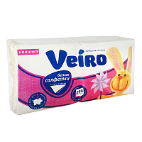 Veiro Professional Premium N301 Салфетки бумажные столовые сервировочные от магазина Белый Лис