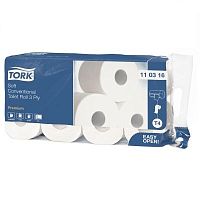 Tork 110316 туалетная бумага в стандартных рулонах ультрамягкая, система Т4, белый от магазина Белый Лис