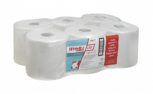 Kimberly-Clark 7491 WYPALL L10 бумажные протирочные полотенца в рулоне системы Rollcontrol белые от магазина Белый Лис