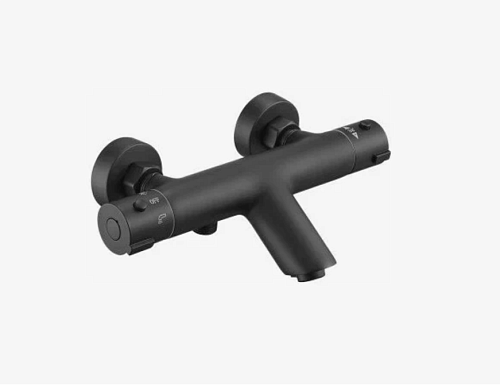 Смесител для душа ESKO с термостатом Mikros (T3054 Black) от магазина Белый Лис