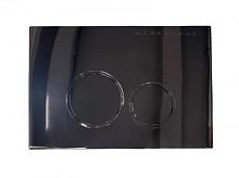 NOFER 07812.B Панель смыва HYDROSMART глянцевая с круглыми клавишами - Цена: 2 690 руб. - Кнопки смыва для инсталляции - Магазин Белый Лис