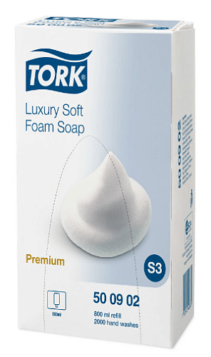 500902 Тоrk Premium мыло-пена люкс - Цена: 5 832.44 руб. - Мыло-пена в картриджах - Магазин Белый Лис