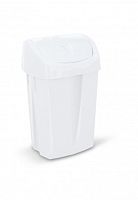 IPC Euromop Контейнер для мусора 50 литров белый пластик - Цена: 2 800 руб. - Урны и контейнеры для мусора - Магазин Белый Лис