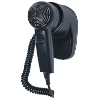 NOFER 02055.N Фен HOTELline настенный чёрный 1200 W, 02055.N от магазина Белый Лис