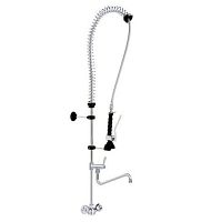 NOFER 07102.CC Смеситель профессиональный кухонный с вентилями для регулировки температуры воды - Цена: 75 535 руб. - Смесители NOFER - Магазин Белый Лис