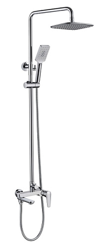 Душевая колонна Bravat Arden со смесителем для ванны и душа (F6351385CP-A1-RUS)  от магазина Белый Лис