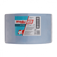 Kimberly-Clark 7317 WYPALL L20 EXTRA+ бумажный протирочный материал рулон синий от магазина Белый Лис
