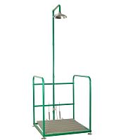 NOFER SCP800SS Аварийная платформа с душем - Цена: 155 335 руб. - Аварийные души - Магазин Белый Лис