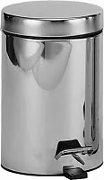 NOFER 09100.05.B Ведро из нержавеющей стали 5 л. с педалью - Цена: 2 745 руб. - Урны и контейнеры для мусора - Магазин Белый Лис