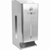 NOFER 05101.B Диспенсер для туалетной бумаги прямоугольный из нержавеющей стали глянцевый для 2 рулонов от магазина Белый Лис