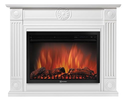 Портал Firelight Frame 25U (угловой) белый - Цена: 20 990 руб. - Порталы - Магазин Белый Лис