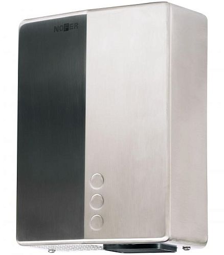 NOFER 01481.S Сушилка для рук BIGFLOWevo автоматическая 2050 W из нержавеющей стали, матовая от магазина Белый Лис