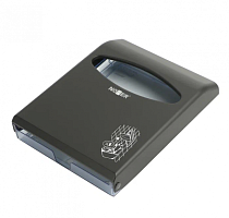 NOFER 04028.N Диспенсер туалетных накладок пластмассовый Black 295х230х60, чёрный от магазина Белый Лис
