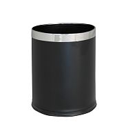 Merida Корзина металлическая OPTIMUM для бумаги, черная (10 л.) - Цена: 4 037 руб. - Урны и контейнеры для мусора - Магазин Белый Лис