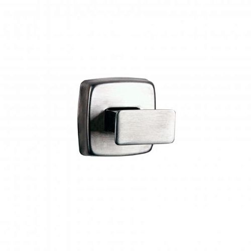 NOFER 09016.S Крючок для ванной одинарный Classic матовый - Цена: 1 405 руб. - Крючки - Магазин Белый Лис