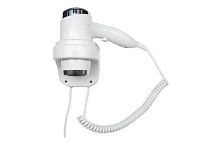 NOFER 02011.W Фен HOTELline настенный белый 1800-2200 W, 02011.W от магазина Белый Лис