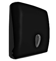NOFER 04020.N Диспенсер для бумажных полотенец пластмассовый чёрный 370*275*135 от магазина Белый Лис