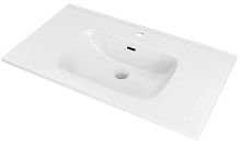 NOFER EV.061.C Раковина интегрированная в столешницу VOLTERRA 61х46x18, белая глянцевая - Цена: 7 820 руб. - Встраиваемые раковины - Магазин Белый Лис