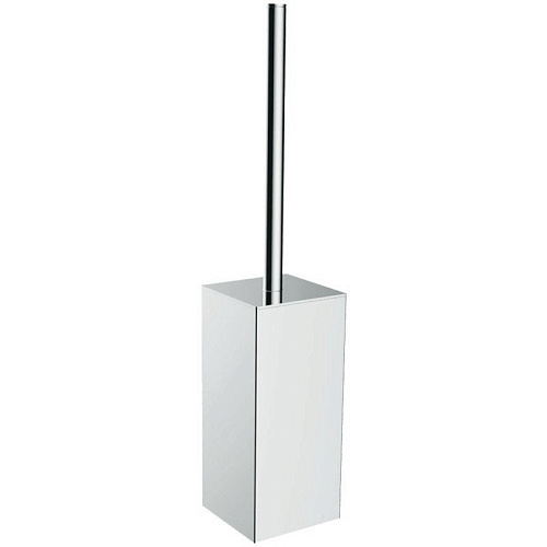 NOFER 09075.B Ершик напольный квадратный из нержавеющей стали глянцевый - Цена: 7 675 руб. - Ершики - Магазин Белый Лис