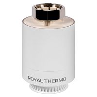 Термостат радиаторный электронный Royal Thermo Smart Heat, белый - Цена: 3 300 руб. - Термоголовки и сервоприводы - Магазин Белый Лис