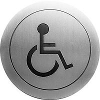 NOFER 16724.2.S Табличка на дверь "Туалет для инвалидов" - Цена: 1 125 руб. - Крючки - Магазин Белый Лис