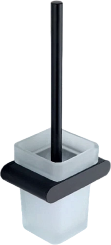 NOFER 16227.N Ершик настенный Capri черный - Цена: 5 305 руб. - Ершики - Магазин Белый Лис