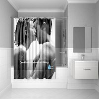 Штора для ванной комнаты IDDIS Romance 200*180 см romance (SCID160P) - Цена: 1 890 руб. - Шторки для ванной - Магазин Белый Лис