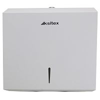 Ksitex TH-5825 MW Диспенсер листовых полотенец белый, V-сложения, нержавеющая сталь от магазина Белый Лис
