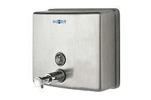 NOFER 03004.S Диспенсер для мыла INOX матовый квадратный 1200 мл. от магазина Белый Лис