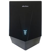 Ksitex M-2020B JET V TURBO Сушилка для рук высокоскоростная электрическая, чёрная от магазина Белый Лис