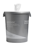 Kimberly-Clark 7213 KIMCEL® Lite Ведро дозирующее большое с блоком протирочных салфеток в рулоне от магазина Белый Лис