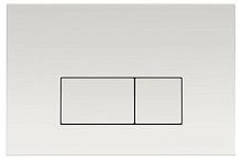 AQUATEK KDI-0000003 Панель смыва белая V прямоугольная - Цена: 1 867.00 руб. - Кнопки смыва для инсталляции - Магазин Белый Лис