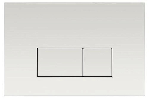 AQUATEK KDI-0000003 Панель смыва белая V прямоугольная от магазина Белый Лис