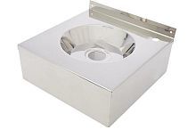 NOFER 13038.B Раковина настенная квадратная с корпусом 140х300х300 - Цена: 42 785 руб. - Раковины подвесные - Магазин Белый Лис