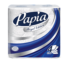 Papia Royal Edition 503.6766 Туалетная бумага четырехслойная от магазина Белый Лис