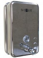 NOFER 03041.B Диспенсер для мыла INOX глянцевый прямоугольный с пластиком внутри 1200 мл. от магазина Белый Лис