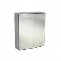 NOFER 04046.S Диспенсер для бумажных полотенец industrial evo из нержавеющей стали матовый от магазина Белый Лис