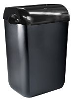 Veiro Professional MaxBIN BLACK Корзина для мусора с крышкой, 43 л. черная - Цена: 6 890 руб. - Урны и контейнеры для мусора - Магазин Белый Лис
