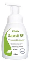 SARAYA Sarasoft RF Дезинфицирующее пенное мыло, 250 мл - Цена: 237.60 руб. - Мыло-Пена для диспенсеров - Магазин Белый Лис