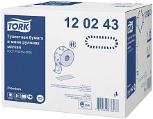 120243 Tork Premium туалетная бумага двухслойная 59x190 мм от магазина Белый Лис
