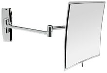 NOFER 08015.B Зеркала для ванной прямоугольное вогнутое 230х455 - Цена: 10 995 руб. - Зеркала для ванной - Магазин Белый Лис